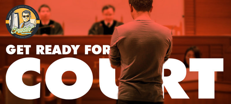 Cruisin For A Bruce-in: Get Ready For Court. Part 1 – Be On Time. Cruisin For A Bruce-in: Get Ready For Court. Part 1 – Be On Time.