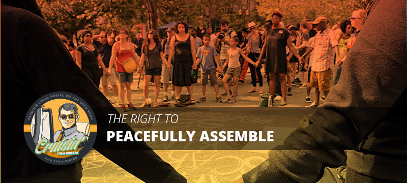 Cruisin’ For A Bruce-in: The Right to Peacefully Assemble