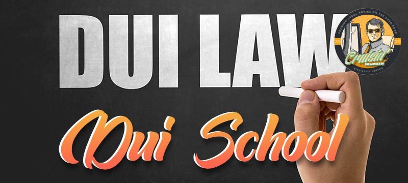 Cruisin’ For a Bruce-in: DUI School Cruisin’ For a Bruce-in: DUI School