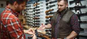 A man buys a gun with a dui