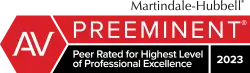AV Peer Rated For Highest Level Of Professional Excellence