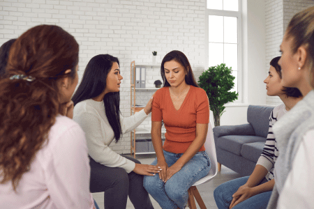 Domestic violence support group